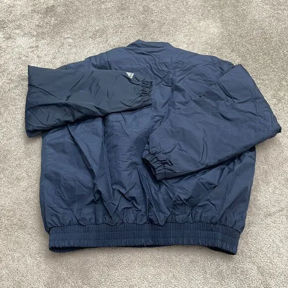 Adidas St. Louis Cardinals MLB Windbreaker Jacket Mens XL Blue Quilted Lining